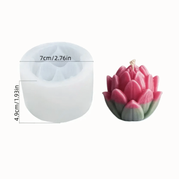 M130 Flor de loto 3d - Image 2